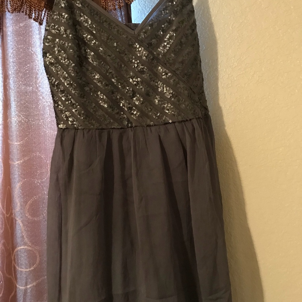 Hollister NWT gray with sequin top